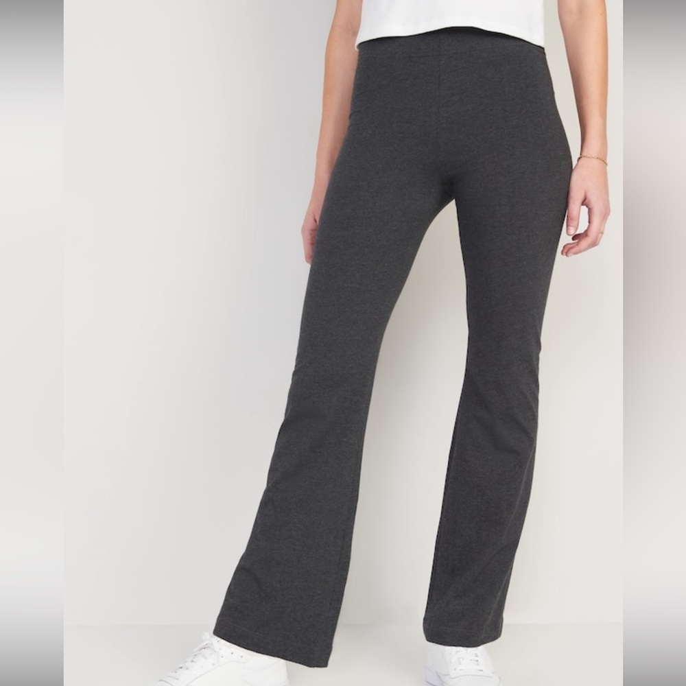 Grey Flare Yoga Pant